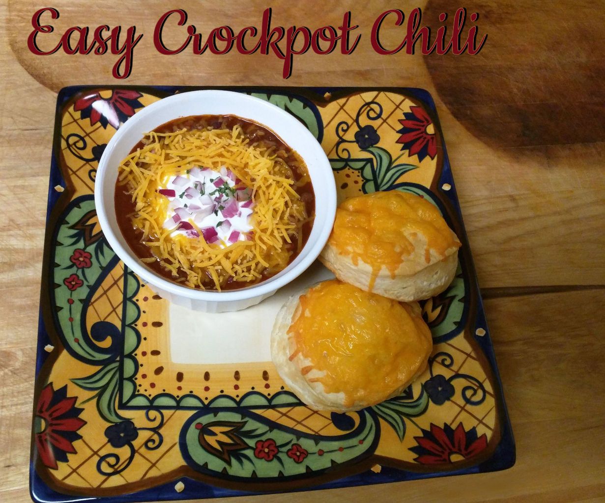 Easy Crockpot Chili