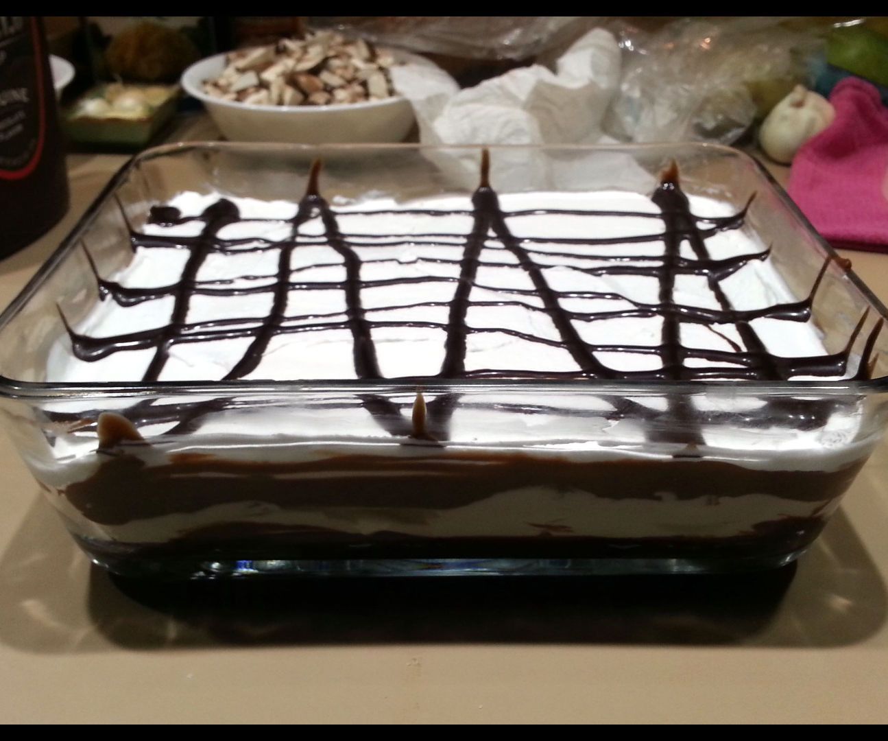 Easy Chocolate Lasagna