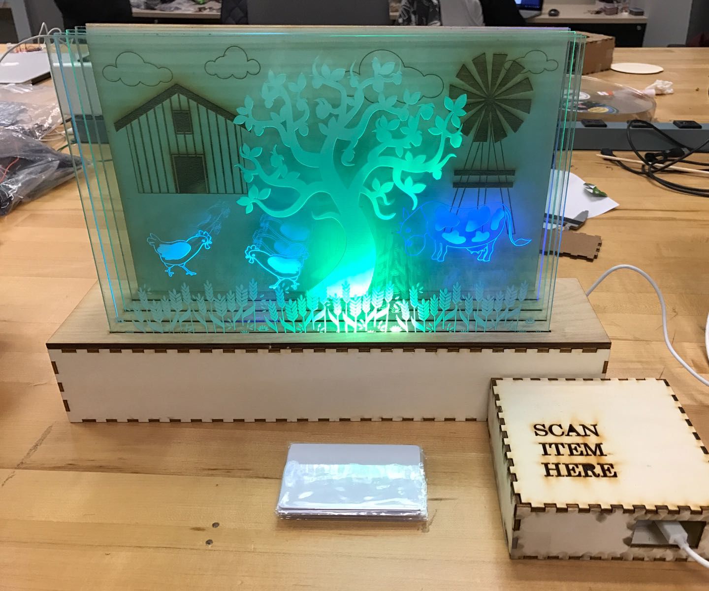 Save Your Food Ambient Display