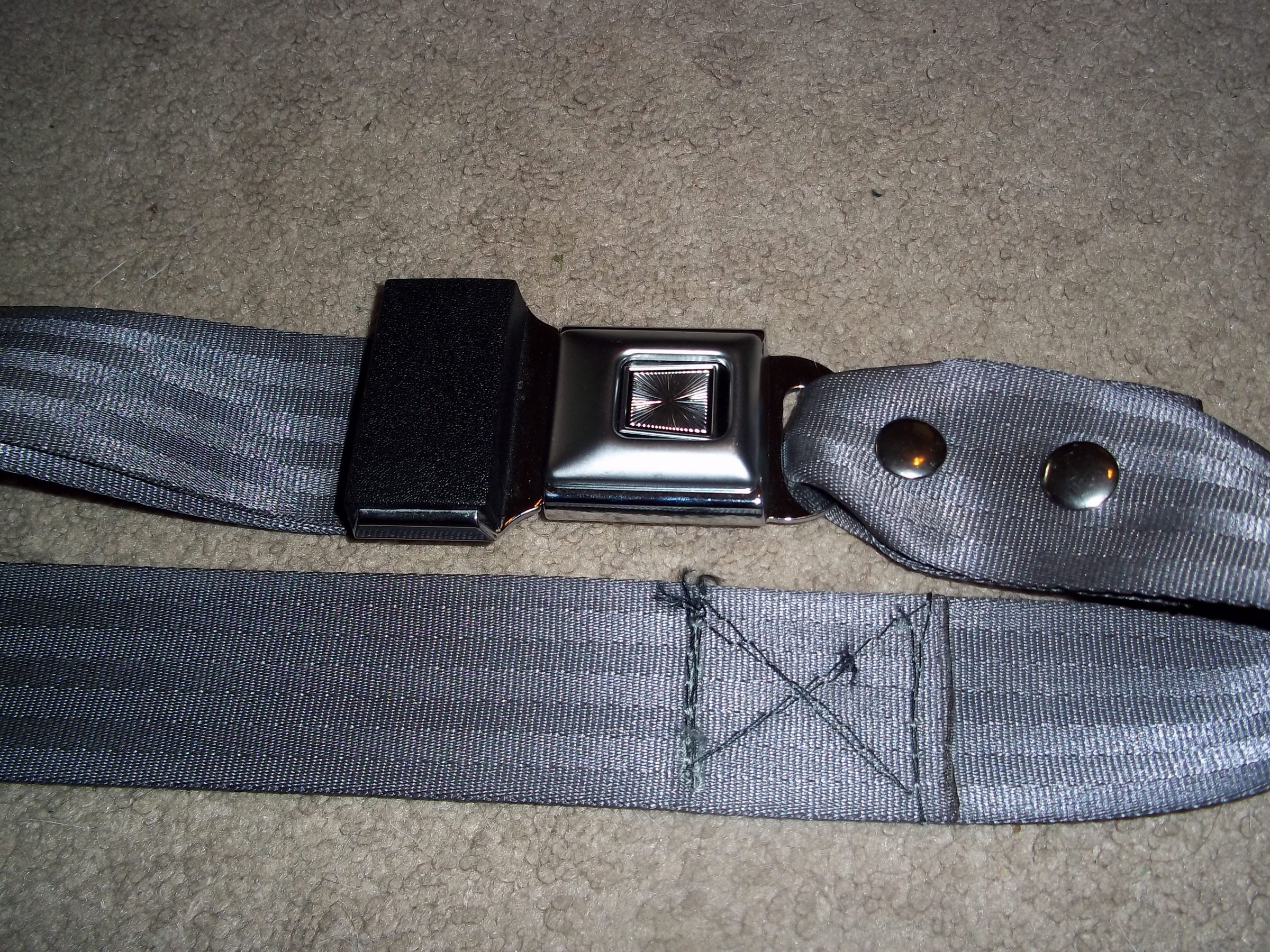 Make a Seatbelt Belt 7 Steps Instructables