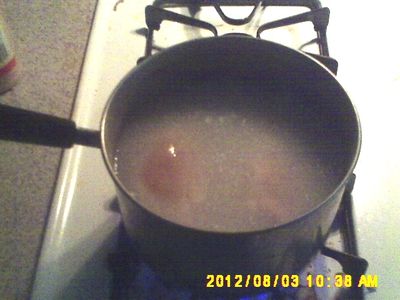 Poach the Chicken.