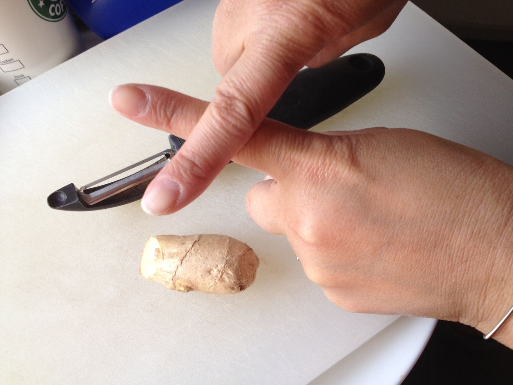 A Better Way to Peel Ginger