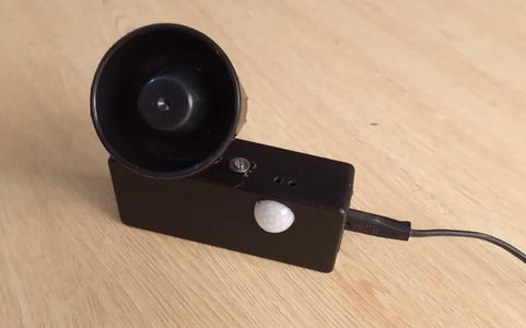 Motion Sensor Security Alarm