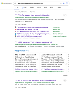 User Manual Search Sites I Use