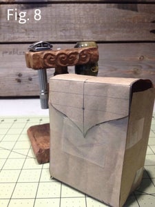 Making the Brush and Razor Rest Pattern