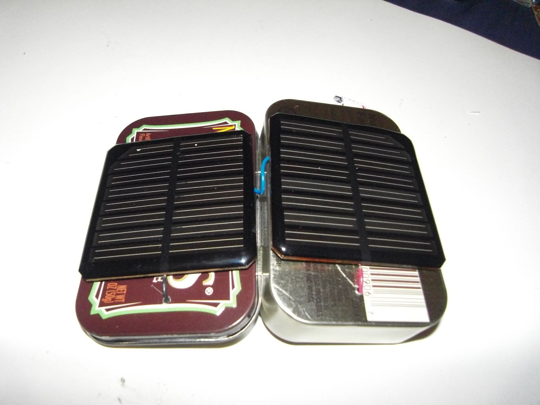 Double Joule Solar Thief All Contained in a Mint Tin