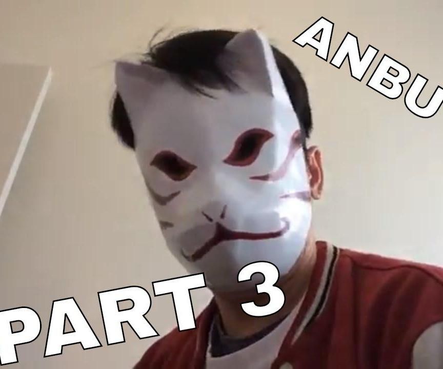 Naruto Anbu Cardboard Mask