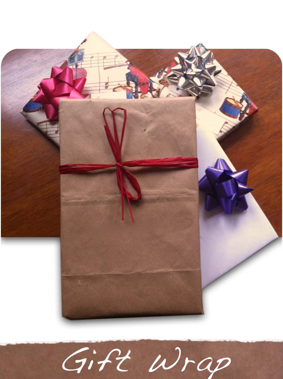 Grocery Bag Wrapping Paper