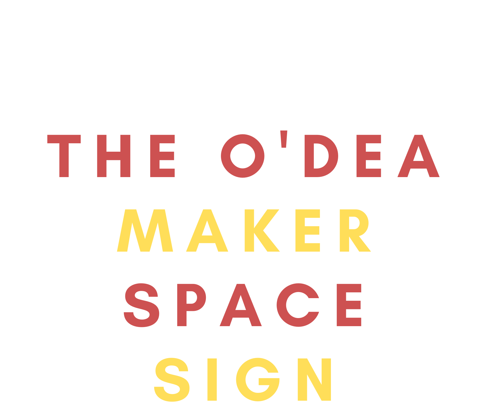 Maker Space Sign: Zach Frankenberg : 6 Steps - Instructables
