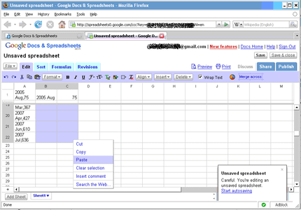 The Spreadsheet