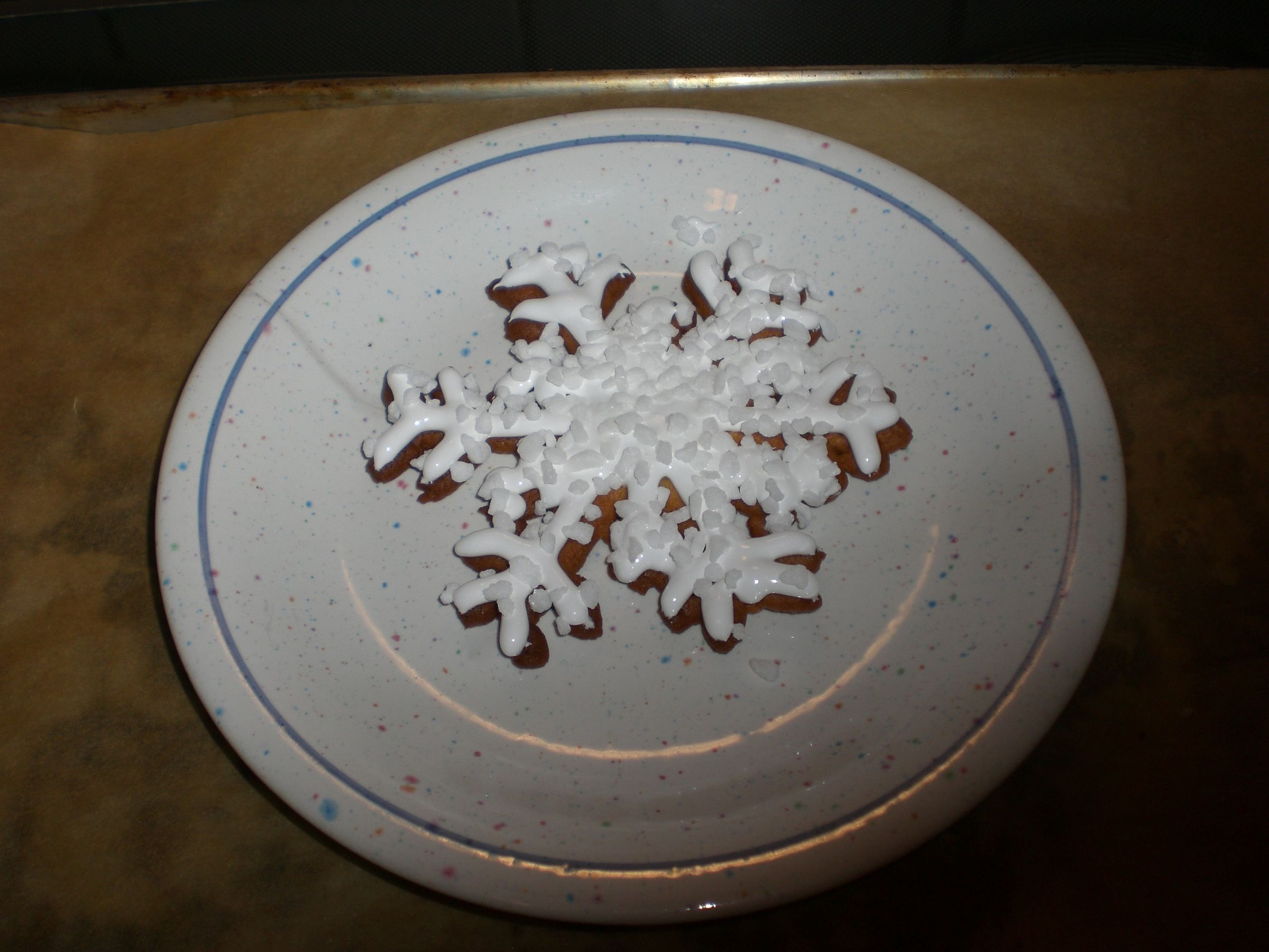 Easy Snowflake Cookies