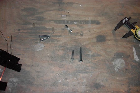 Make the Cover Board and Seperator Screws