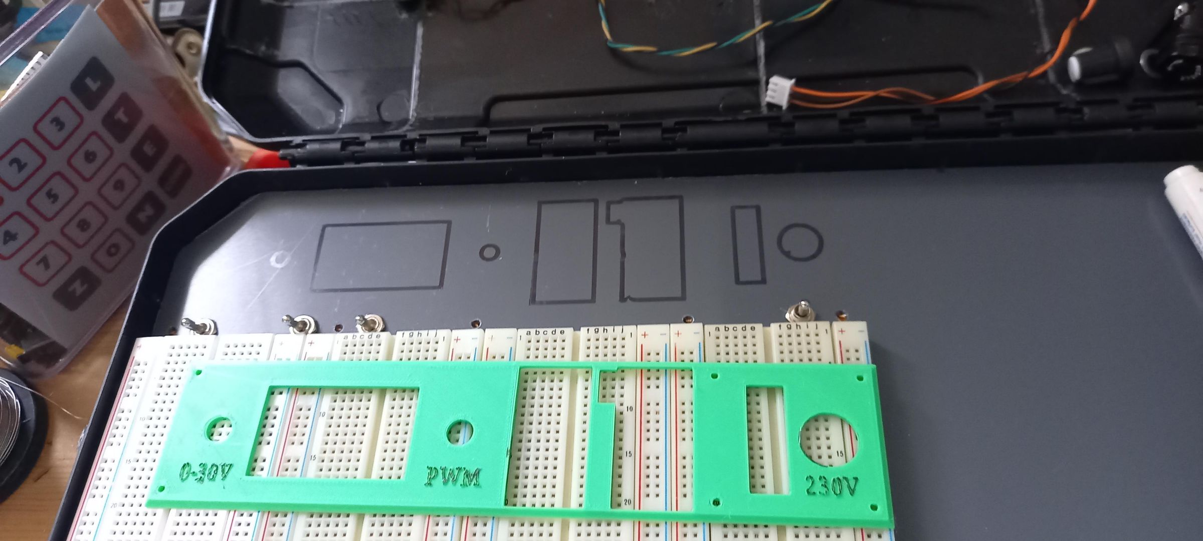 Power ,Switches, Indicators and Connectors