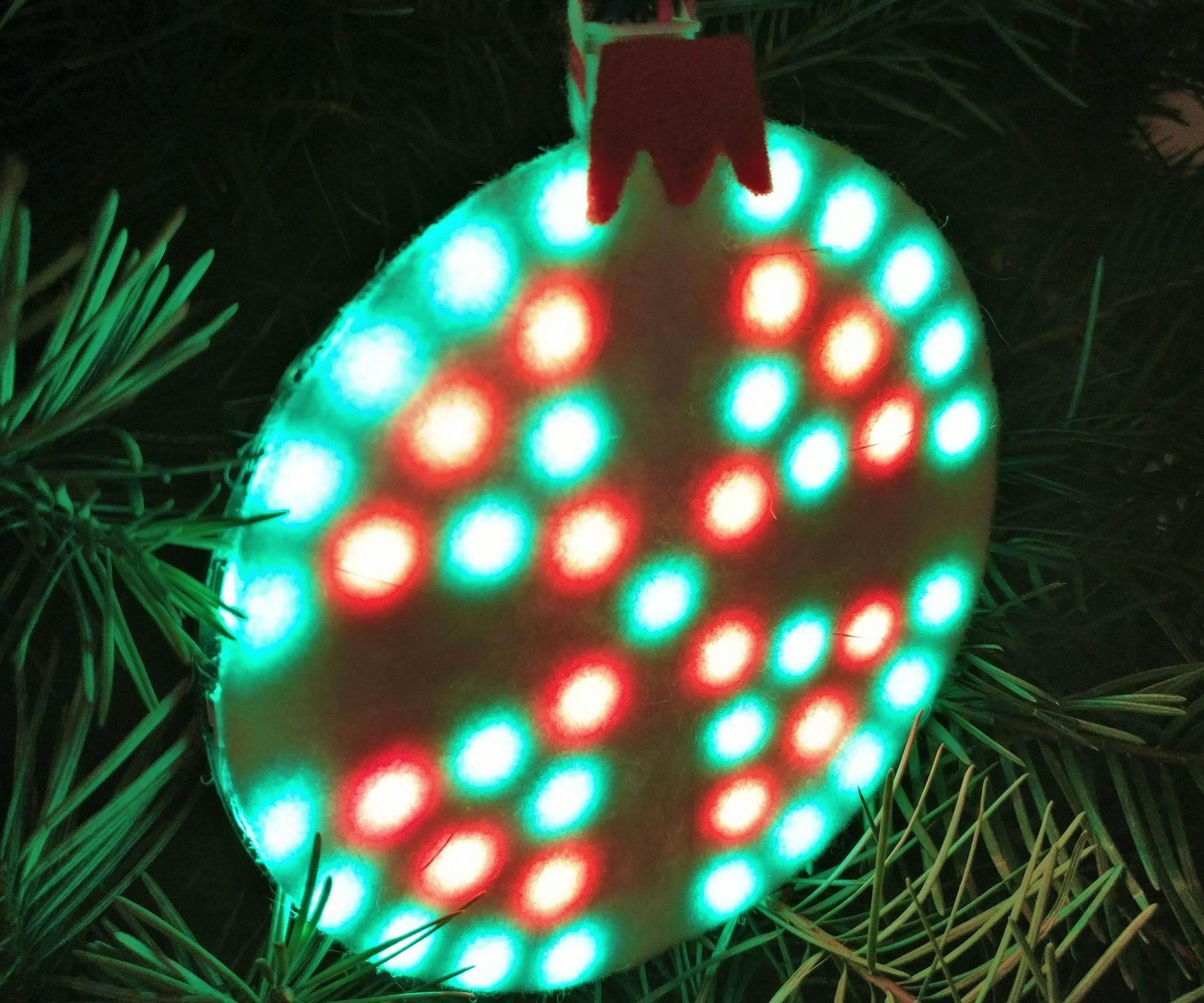 Neopixel Led Ring Ornament