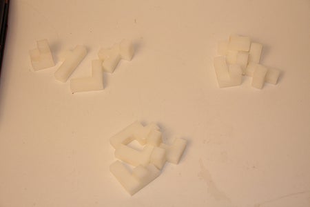 3D Printed Tetris Cube