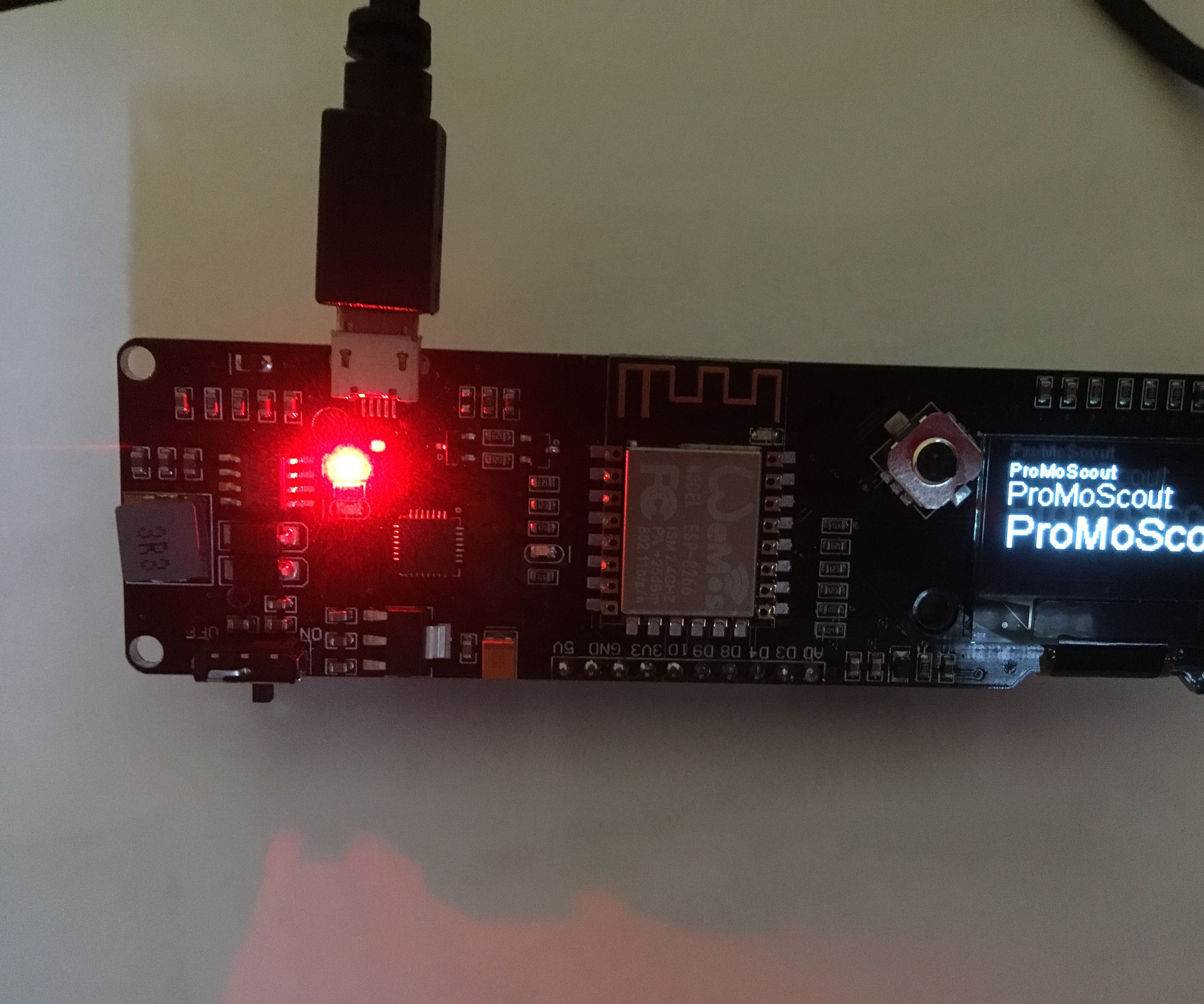HowTo - Esp-12F Mini WiFi Modul ESP8266 18650 Nodemcu Batterie 0.96” OLED DEMO Via Arduino GUI