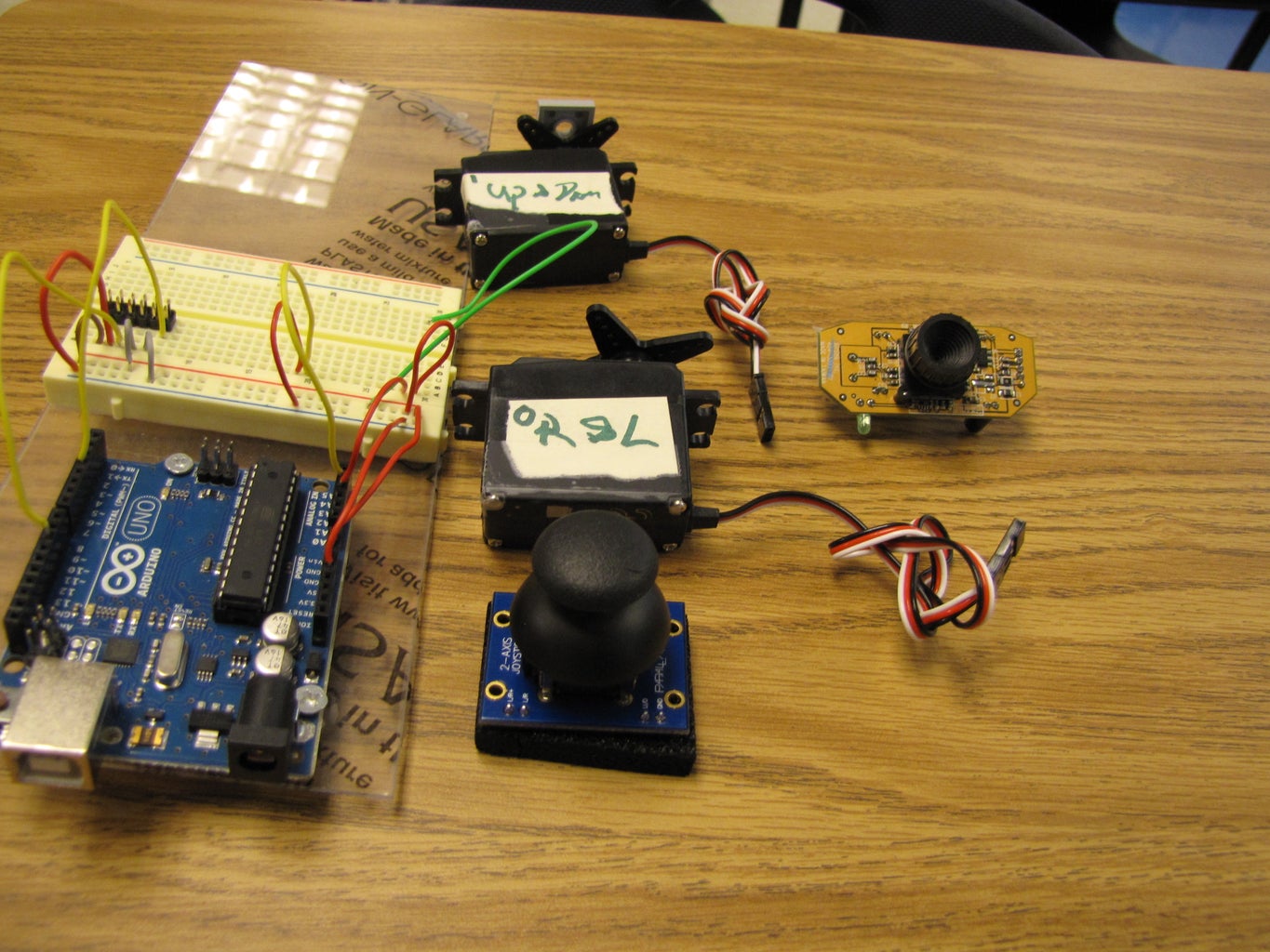 Arduino + 2 Servos + Thumbstick (joystick) : 5 Steps (with Pictures ...