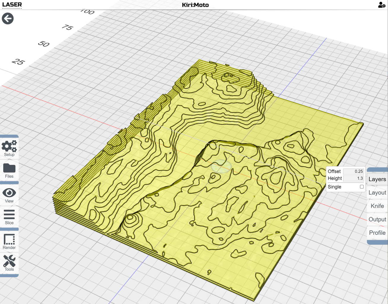 Prepare for Laser Cutting