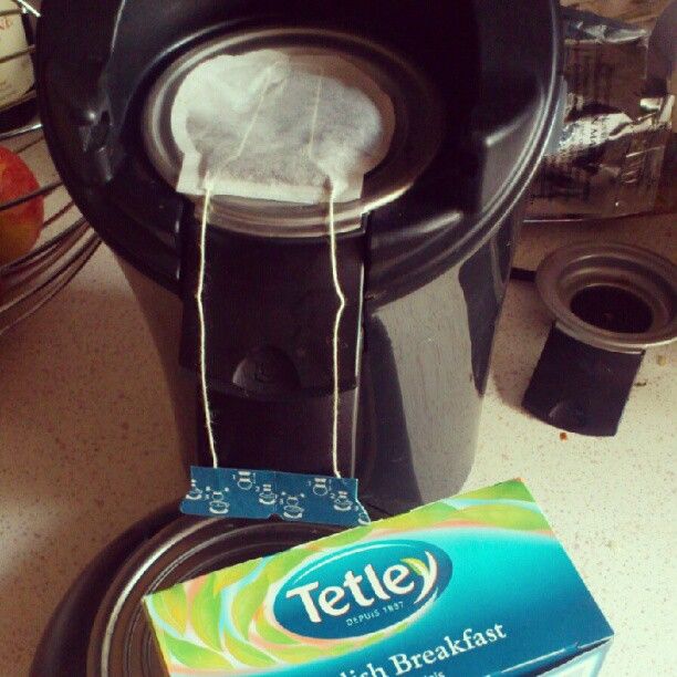 Make tea with a Philips Senseo