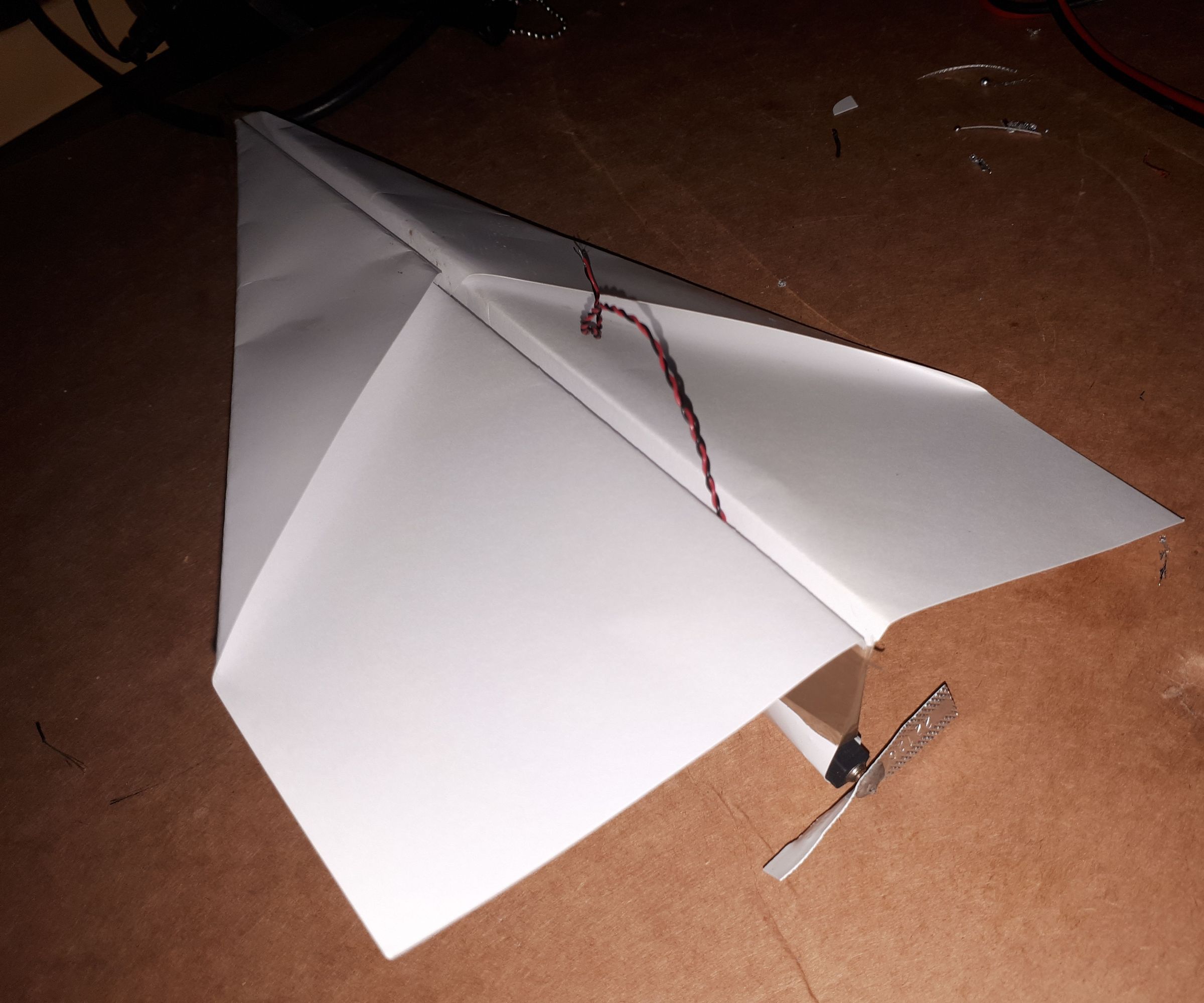 Powered Paper Plane