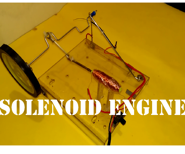 How to Make Solenoid Engine 