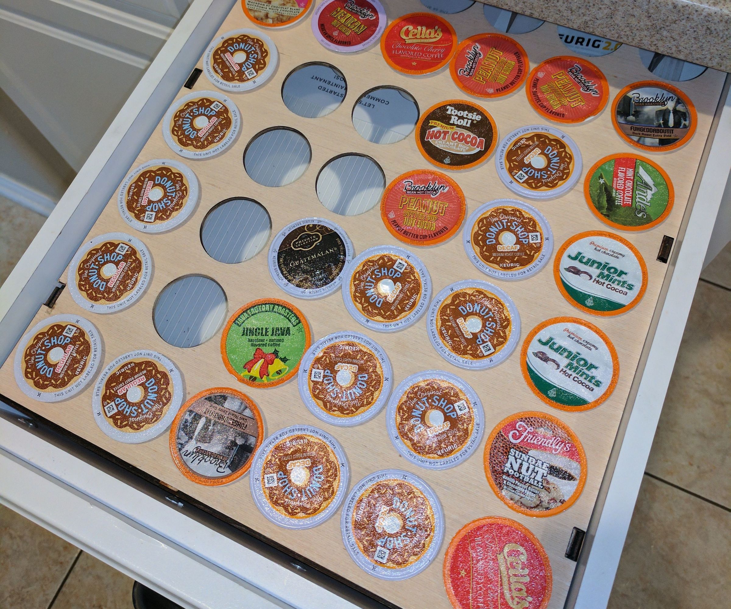 K-Cup Drawer Organizer