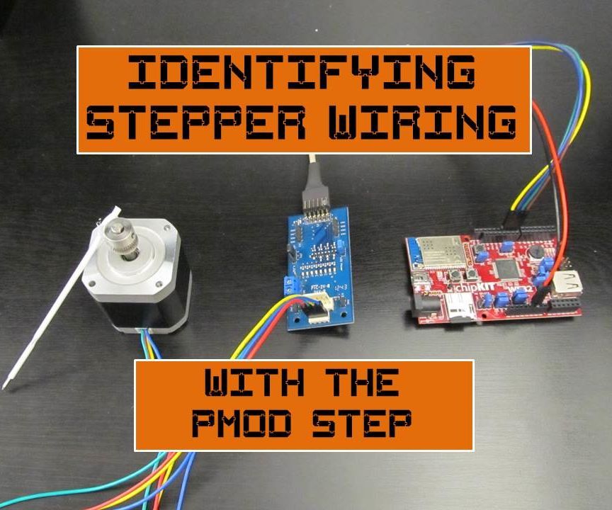Identifying Stepper Wiring With the Pmod STEP