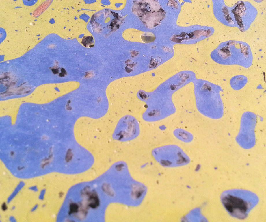 Decorative Concrete - Filled No-Fines Method