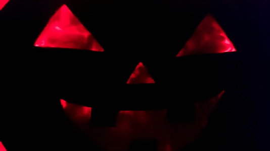 Bluetooth RGB Pumpkin Wall Light
