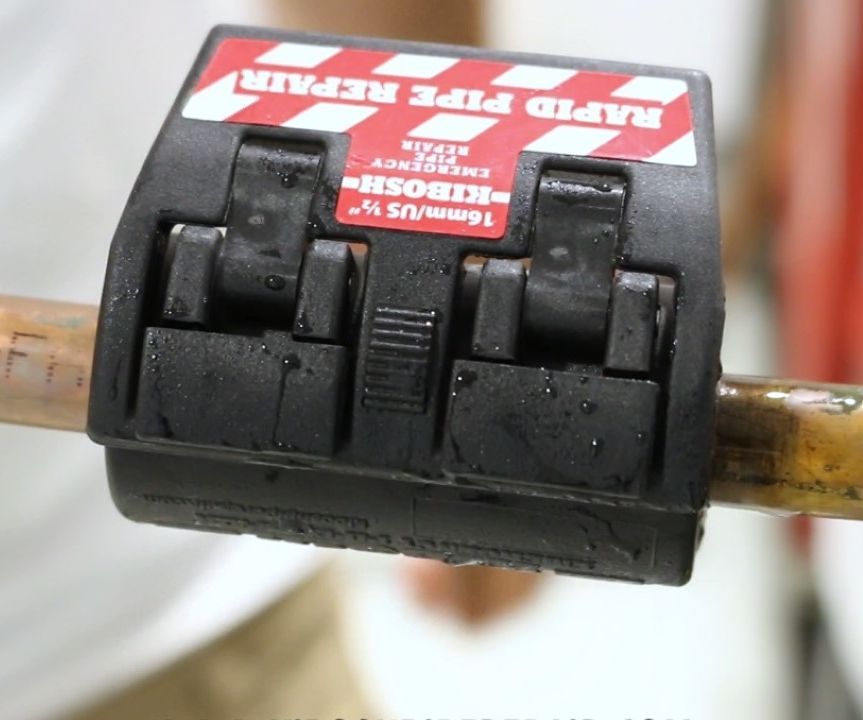 The KIBOSH Pipe Repair Clamp Is a Real Life Saver!