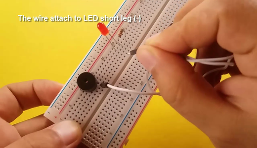 Arduino - Buzzer With LDR and LED : 5 Steps (with Pictures) - Instructables