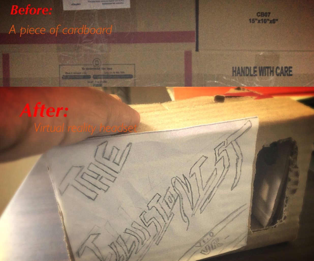 Make Your Own Virtual Reality Headset!