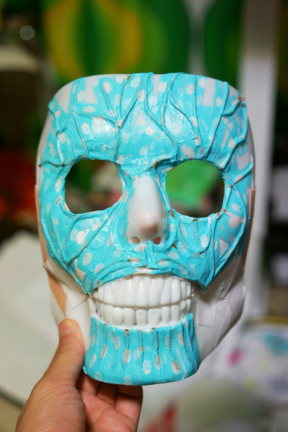 Making the Veins and Skin Relief
