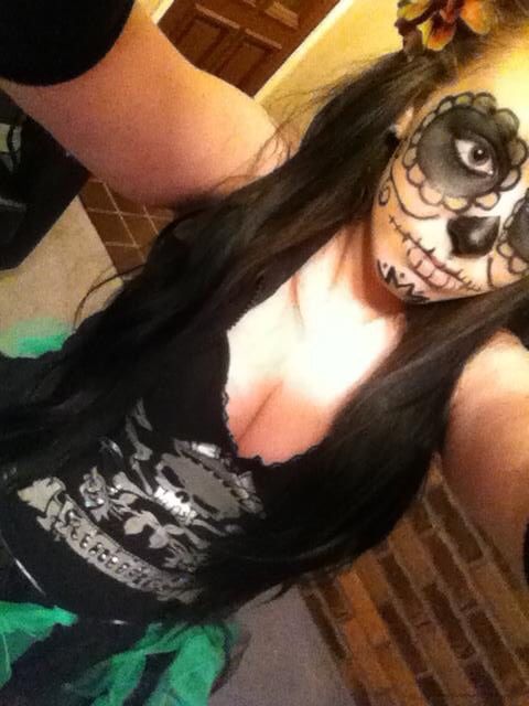 Mexican Día De Muertos Makeup