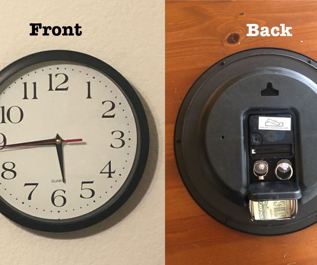DIY Super Secret Safe Clock Instructables