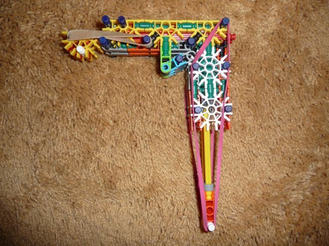 Kin And Mini Kin Shotgun Knex Double Barrel Mini Shotgun - Instructables