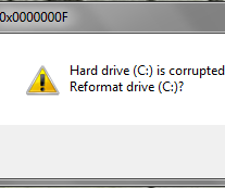 VBS file (C:) Drive prank! Corrupted (C:) drive