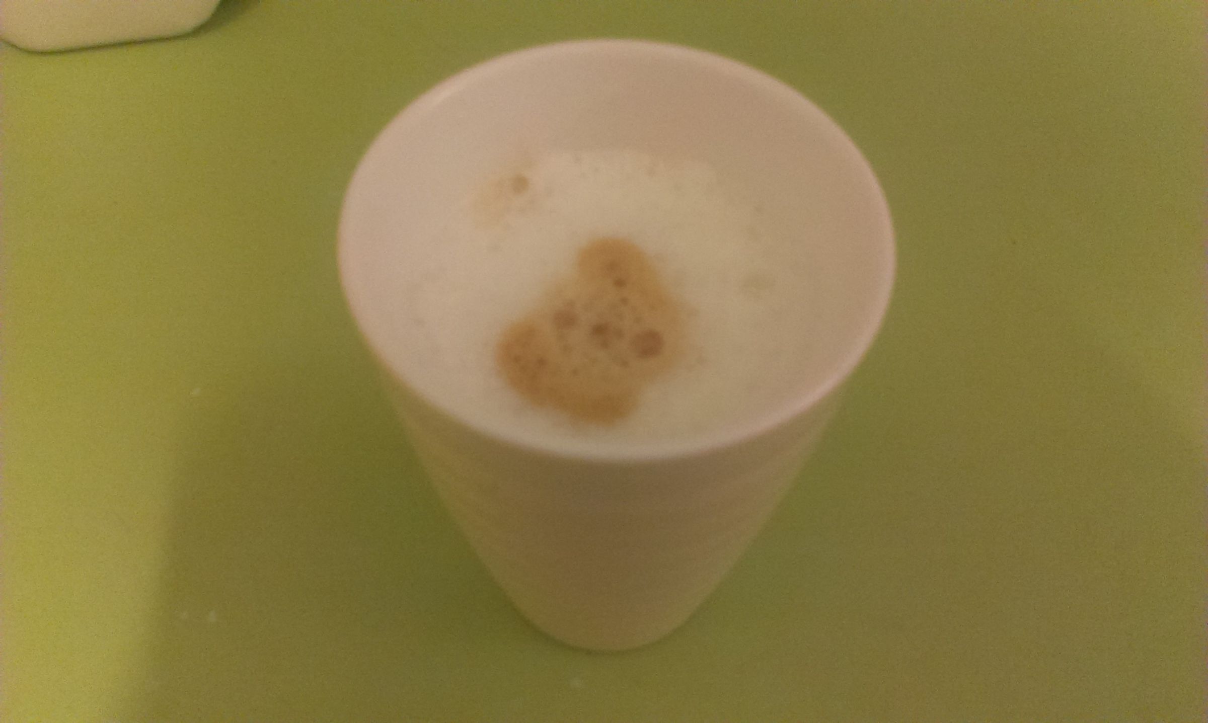 Frothy Milk For Free