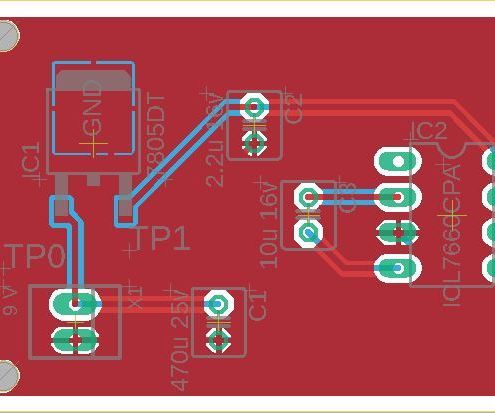 Plus-minus 5V Supply From 9V Battery (Part-1)
