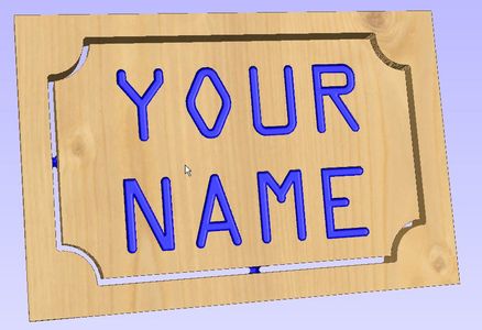 Create Nameplates With VCarve PRO