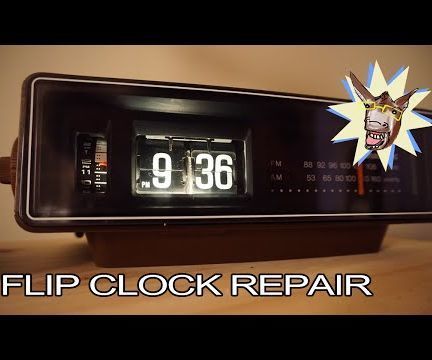 Flip Clock Repair (Panasonic RC-6030) 
