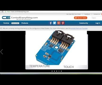 Measurement of Temperature Using ADT75 and Raspberry Pi