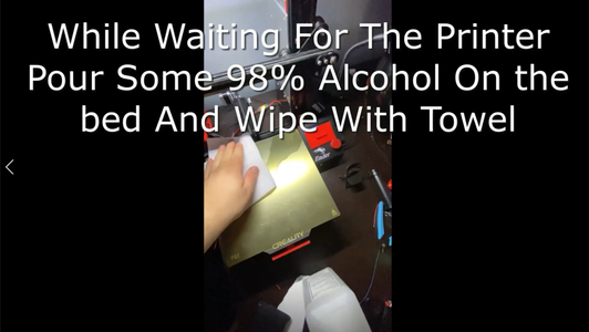 Preparing the Print Bed