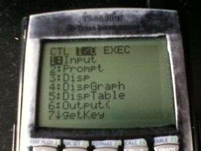 Programming TI-84 Plus (Silver Edition) for Beginners : 7 Steps ...