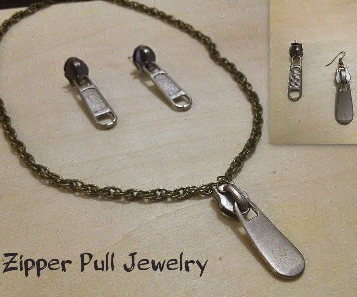 DIY Zipper Pull Jewelry