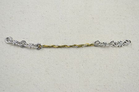 Attach Flowery Chain to the Braiding
