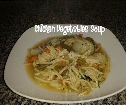 Chicken Vegetables Soup Recipe