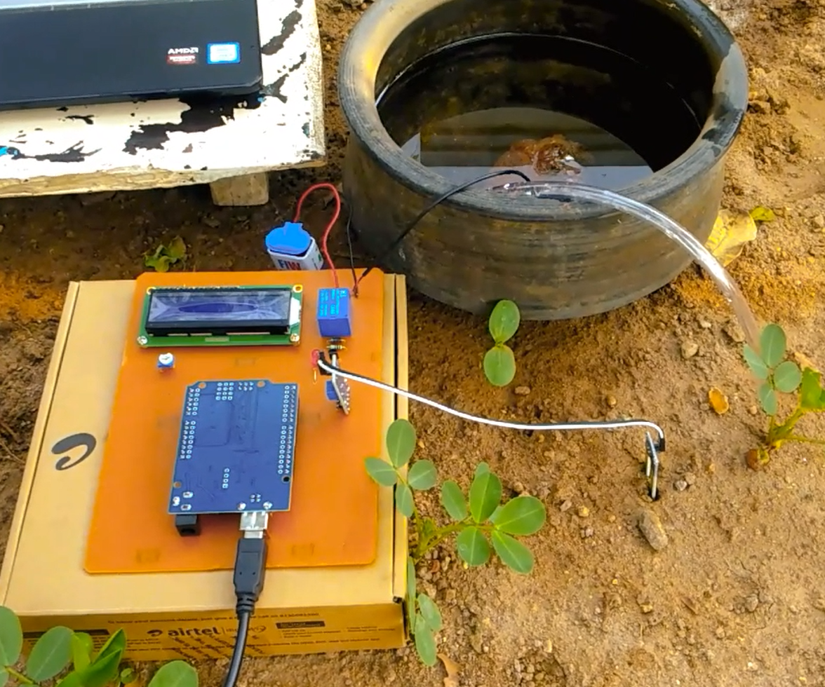 Water Irrigation System Using Arduino : 6 Steps (with Pictures ...