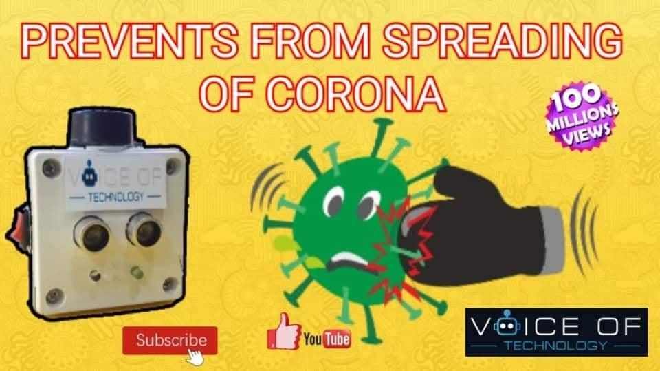 Social Distancing Device ,Lets Fight Against Corona