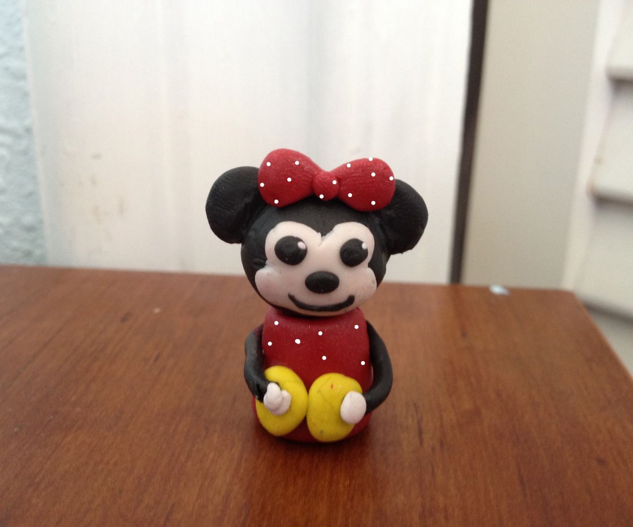 How to Make a Minnie Mouse Out of Polymer Clay